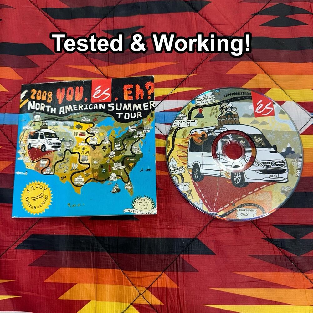 eS - "You, eS, Eh?" North American Summer Tour Skateboarding DVD TESTED!